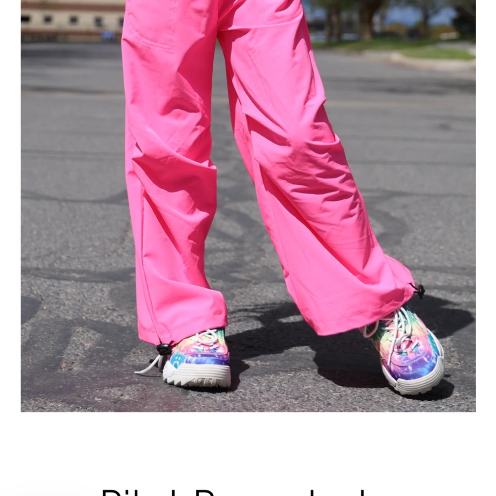 Bright Pink Pants